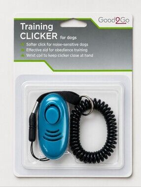 Obedience Class Training Wrist Clicker Good2Go for Noise Sensitive Dog Ears NIP